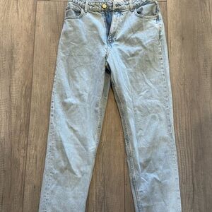 Zara Denim Straight Jeans